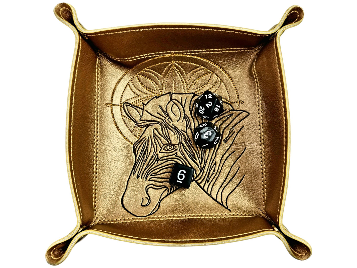 Zebra Dice Tray - Rowan Gate