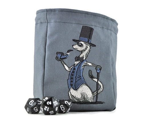 Posh Ferret dice bag