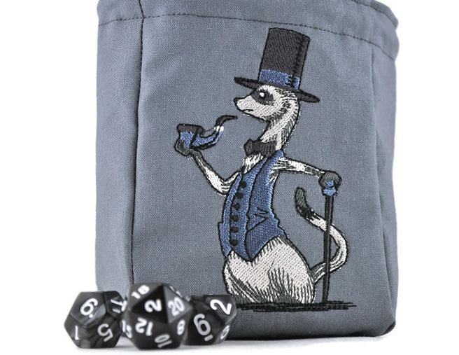Posh Ferret dice bag