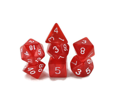 Christmas light dice gift set