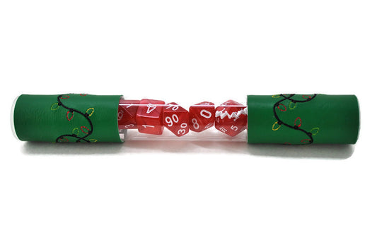 Christmas light dice gift set